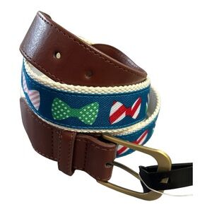 Men’s NWT Bow Tie‎ Ribbon Belt  Sz 36